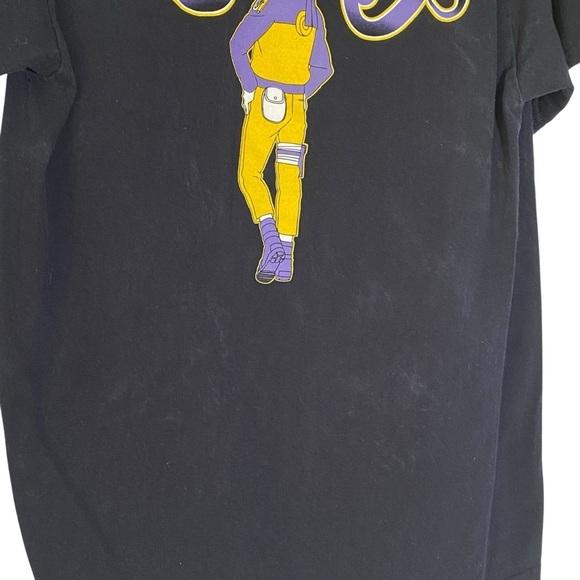NARUTO SHIPPUDEN Men's size medium black short sleeve character print T-shirt - Picture 5 of 5
